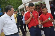 Entrega de computadores realizada en Sabanalarga