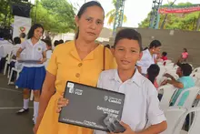 Entrega de Computadores para Educar en Santa Ana, Magdalena