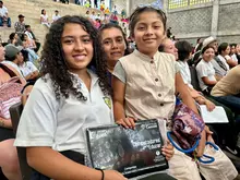 Entrega de computadores en Belalcázar, Caldas