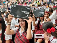 Entrega de computadores en Belalcázar, Caldas