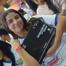 Entrega de Computadores en Jardín, Antioquia