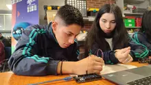 Estudiantes de la Institución Educativa, IED Chuniza de Bogotá