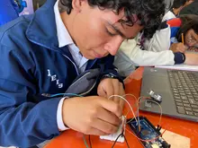 Taller con estudiantes del IE Integrado de Soacha