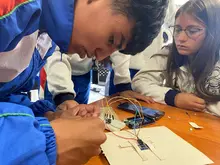 Taller con estudiantes del IE Integrado de Soacha