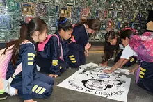 Taller con estudiantes del IED Ignacio Pescado de Choachí