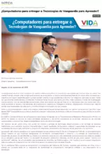 Noticia de presidencia