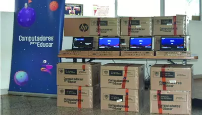Comprados 1.550 computadores nuevos para los niños del Huila: Karen Abudinen, ministra TIC