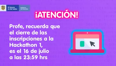 1ª Hackathon: una oportunidad para docentes y estudiantes de  materializar sus ideas innovadoras