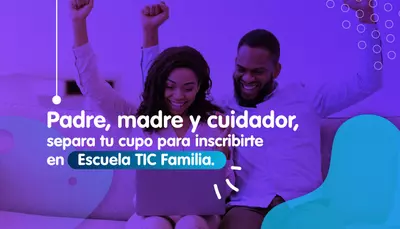 Cuatro (4) mil cupos disponibles para padres y cuidadores de familia que quieran mejorar sus habilidades tecnológicas