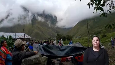 (Lengua de señas) Comunidad indígena en Güicán de la Sierra (Boyacá) beneficiada con tecnología