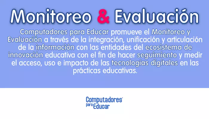 Monitoreo & Evaluación