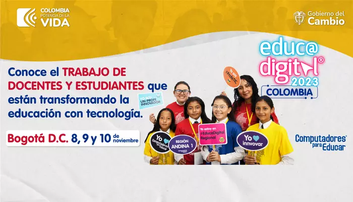 Abiertas inscripciones para la treceava edición de Educa Digital Colombia