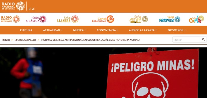 Víctimas de minas antipersonal en Colombia: ¿cuál es el panorama actual?